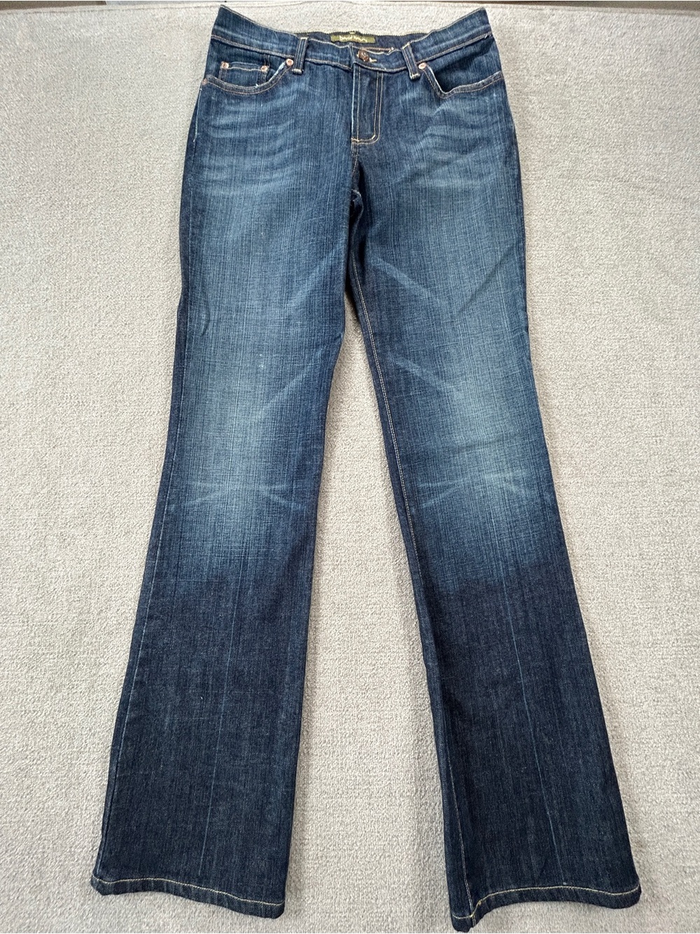 Y2K David Kahn Made in USA Lauren Bootcut Jeans Women's Size 6 - Picture 4 of 16